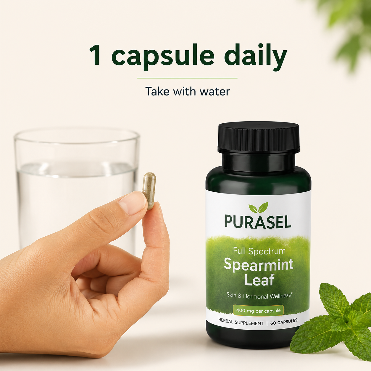 Purasel™  Spearmint Leaf