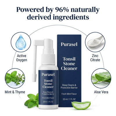 Tonsil Stone Cleaner - Deep Clean & Protective Barrier