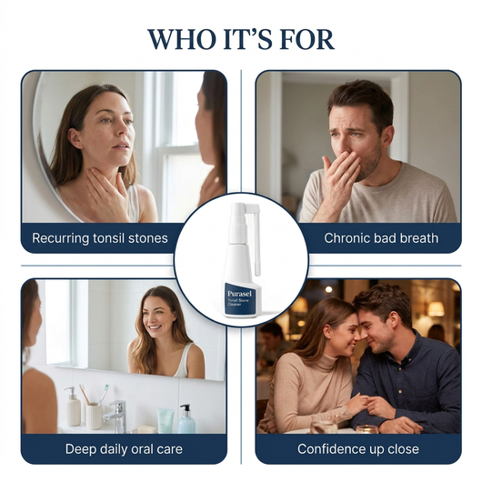 Tonsil Stone Cleaner - Deep Clean & Protective Barrier